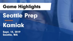 Seattle Prep vs Kamiak  Game Highlights - Sept. 14, 2019