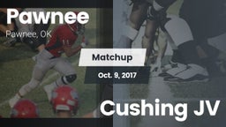 Matchup: Pawnee  vs. Cushing JV 2017