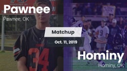 Matchup: Pawnee  vs. Hominy  2019