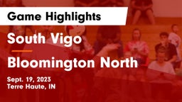 South Vigo  vs Bloomington North  Game Highlights - Sept. 19, 2023