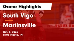 South Vigo  vs Martinsville  Game Highlights - Oct. 5, 2023