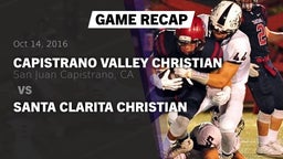 Recap: Capistrano Valley Christian  vs. Santa Clarita Christian 2016