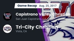 Recap: Capistrano Valley Christian  vs. Tri-City Christian  2017
