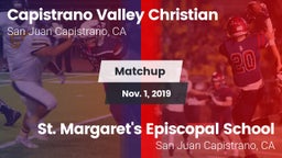 Matchup: Capistrano Valley Ch vs. St. Margaret's Episcopal School 2019