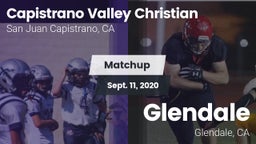 Matchup: Capistrano Valley Ch vs. Glendale  2020