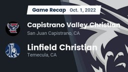 Recap: Capistrano Valley Christian  vs. Linfield Christian  2022