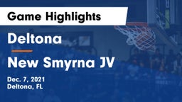 Deltona  vs New Smyrna JV Game Highlights - Dec. 7, 2021