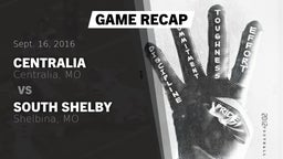Recap: Centralia  vs. South Shelby  2016