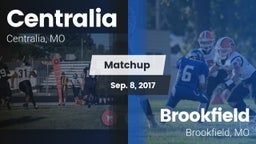 Matchup: Centralia High vs. Brookfield  2017