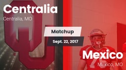 Matchup: Centralia High vs. Mexico  2017