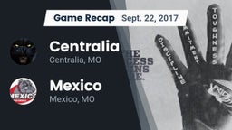 Recap: Centralia  vs. Mexico  2017