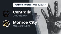 Recap: Centralia  vs. Monroe City  2017
