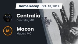 Recap: Centralia  vs. Macon  2017