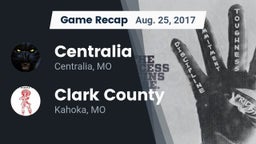 Recap: Centralia  vs. Clark County  2017