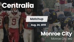 Matchup: Centralia High vs. Monroe City  2018