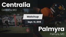 Matchup: Centralia High vs. Palmyra  2019