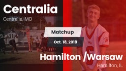 Matchup: Centralia High vs. Hamilton /Warsaw  2019