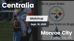 Matchup: Centralia High vs. Monroe City  2020