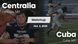 Matchup: Centralia High vs. Cuba  2020