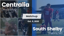 Matchup: Centralia High vs. South Shelby  2020