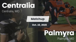 Matchup: Centralia High vs. Palmyra  2020