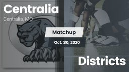 Matchup: Centralia High vs. Districts 2020
