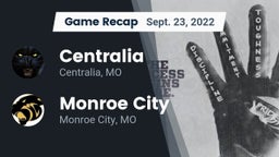 Recap: Centralia  vs. Monroe City  2022