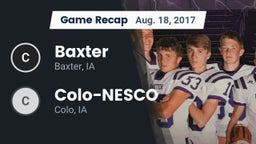 Recap: Baxter  vs. Colo-NESCO  2017
