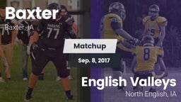Matchup: Baxter  vs. English Valleys  2017