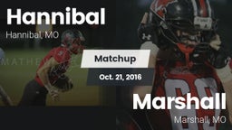 Matchup: Hannibal  vs. Marshall  2016