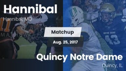 Matchup: Hannibal  vs. Quincy Notre Dame 2017