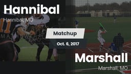 Matchup: Hannibal  vs. Marshall  2017