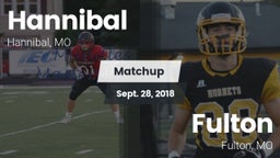 Matchup: Hannibal  vs. Fulton  2018