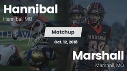 Matchup: Hannibal  vs. Marshall  2018