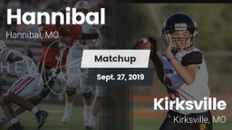 Matchup: Hannibal  vs. Kirksville  2019