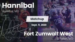 Matchup: Hannibal  vs. Fort Zumwalt West  2020