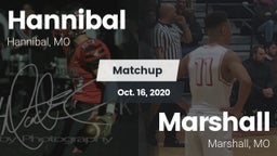Matchup: Hannibal  vs. Marshall  2020