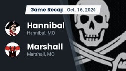 Recap: Hannibal  vs. Marshall  2020