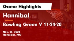 Hannibal  vs Bowling Green V 11-24-20 Game Highlights - Nov. 25, 2020
