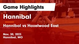 Hannibal  vs Hannibal vs Hazelwood East Game Highlights - Nov. 30, 2023
