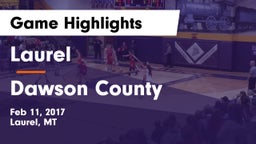 Laurel  vs Dawson County Game Highlights - Feb 11, 2017