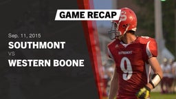 Recap: Southmont  vs. Western Boone  2015