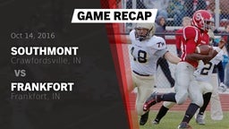 Recap: Southmont  vs. Frankfort  2016