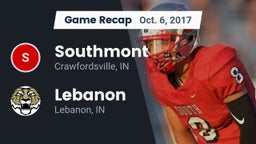 Recap: Southmont  vs. Lebanon  2017