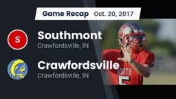 Recap: Southmont  vs. Crawfordsville  2017