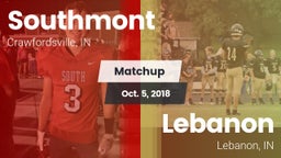 Matchup: Southmont High vs. Lebanon  2018
