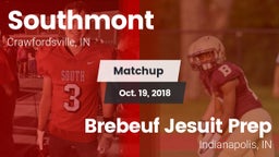 Matchup: Southmont High vs. Brebeuf Jesuit Prep  2018