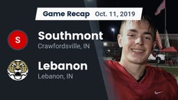 Recap: Southmont  vs. Lebanon  2019