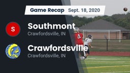 Recap: Southmont  vs. Crawfordsville  2020