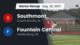 Recap: Southmont  vs. Fountain Central  2021